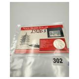 1926 S PEACE SILVER DOLLAR WITH STAMP