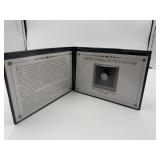 1852 SILVER 3 CENT PIECE IN FOLIO