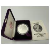 1987 SILVER EAGLE PROOF COIN
