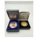 2001 SILVER AMERICAN EAGLE IN FULL COLOR AND