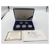 FRANKLIN SILVER HALVES SAN FRANSISCO MINT