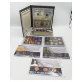 SILVER CERTIFICATE AND 34D PENNY AND BLUE SEAL 5