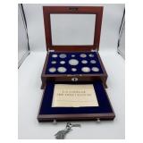 COINS OF THE 19TH CENTURY IN PRESENTATION CASE