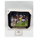 JAMES HARRISON NEW ACTION SHOT PLAQUE