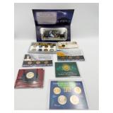 2 DOLLAR BILL COLORIZED SILVER HALF DOLLAR AND