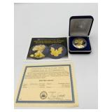 2018 - 24KT GOLD OBVERSE & REVERSE BLACK