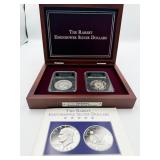 EISENHOWER SILVER DOLLAR 40% SILVER SETS RARE