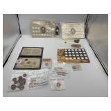 LINCOLN COLLECTIONS AND AN INDIAN HEAD V NICKEL