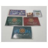 INDIAN HEAD FOLIO PENNIES, MERCURY DIME FOLIO,