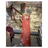 VINTAGE DUNLOP GOLF CLUB SET WITH COVERS