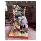 ANIMATED SANTA WORKSHOP DECORATION