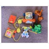 SCOOBY DOO FIGURE, AIR POWERED TOYS, FISHER PRICE