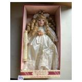 COLLECTORS CHOICE PORCELAIN DOLL IN ORIGINAL BOX