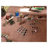 CHRISTMAS VILLAGE ACCENT PIECES INCLUDING LEMAX