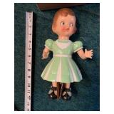 IRWIN ROLLER SKATING DOLL WIND UP SKATER