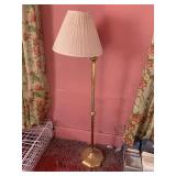 BRASS TONE SWING ARM LAMP