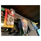 DOOR HANDLE, FELT TIPS, FACE MASK, FUNNEL, ETC.