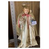 USA MADE CHALK DOLL OF A QUEEN