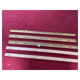 VINTAGE LOCAL CHEVY DEALER YARD STICKS VERY COOL