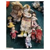 PORCELAIN DOLLS AND OTHERS