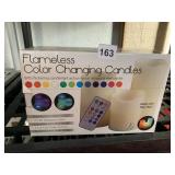 NEW FLAMELESS COLOR CANDLE