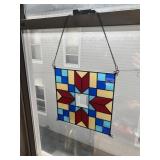 STAINED GLASS SUN CATCHER