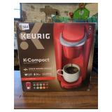 NEW RED KEURIG BREWER IN BOX