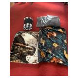 3 BLANKETS SEA THEMED SEE PICTURES