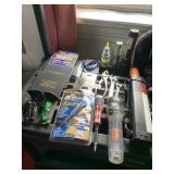 HIKING SUPPLIES CARABINERS AND FLASHLIGHTS MULTI