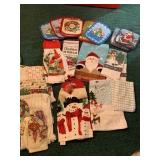 HOLIDAY TOWELS, POTHOLDERS, GUEST TOWELS