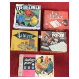 TRIPLE YAHTZEE TROUBLE GAME