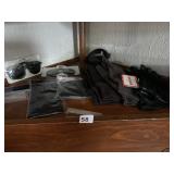 GLOVES AND HATS IN BAG