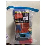 HANES TAG LESS BOXER BRIEFS
