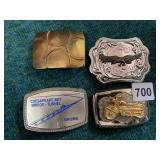 CHESAPEAKE BAY, ART DECO BRASS, EAGLE, MOTORCYCLE