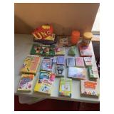 LARGE TOTE BAG WITH ASSORTED SUPPLIES AND