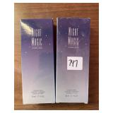 2 NEW AVON NIGHT MAGIC COLOGNE SPRAY