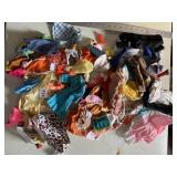 LARGE GROUP OF DOLL CLOTHES AND OTHERS