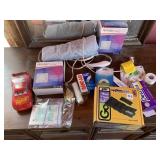 LIGHTING MCQUEEN BODY WASH, WEIGHTS, HEATING PAD,