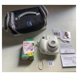 FUJI INSTAMAX CAMERA AND EXTRA FILM WORKS WELL