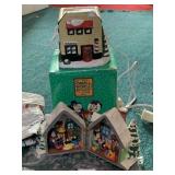 DISNEY 1994 ITS A SMALL WORLD COTTAGE SCENE IN OB