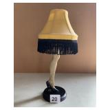 STOCKINGS LEG VOTIVE CANDLE HOLDER WITH SHADE