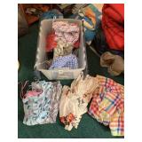 15-GAL STORAGE BIN FILLED WITH PLUS SIZE 2-3X