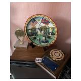 BATTLE SCENE PLATE, ETC.