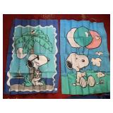 SNOOPY FLAGS 28X42
