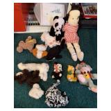 CHUCK E CHEESE STUFFED ELEPHANT