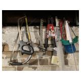 SAWS, BOLT CUTTERS, BRUSHES FOR UNDER APPLIANCES,
