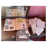 VINTAGE KENNYWOOD TICKETS IN SCRAPBOOK WITH