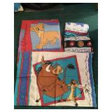 TWIN VINTAGE DISNEY LION KING SHEET SET
