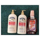 2 BOTTLES GOLD BOND & CLOSE UP