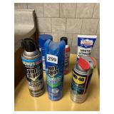 WASP AND HORNET SPRAY AND WD 40 WHITE LITHIUM